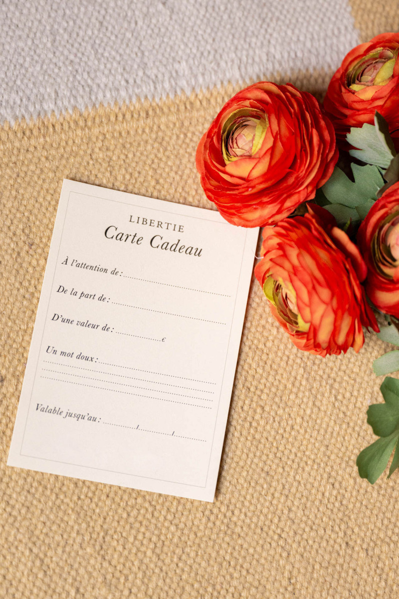 Boutique Libertie E-Carte cadeau