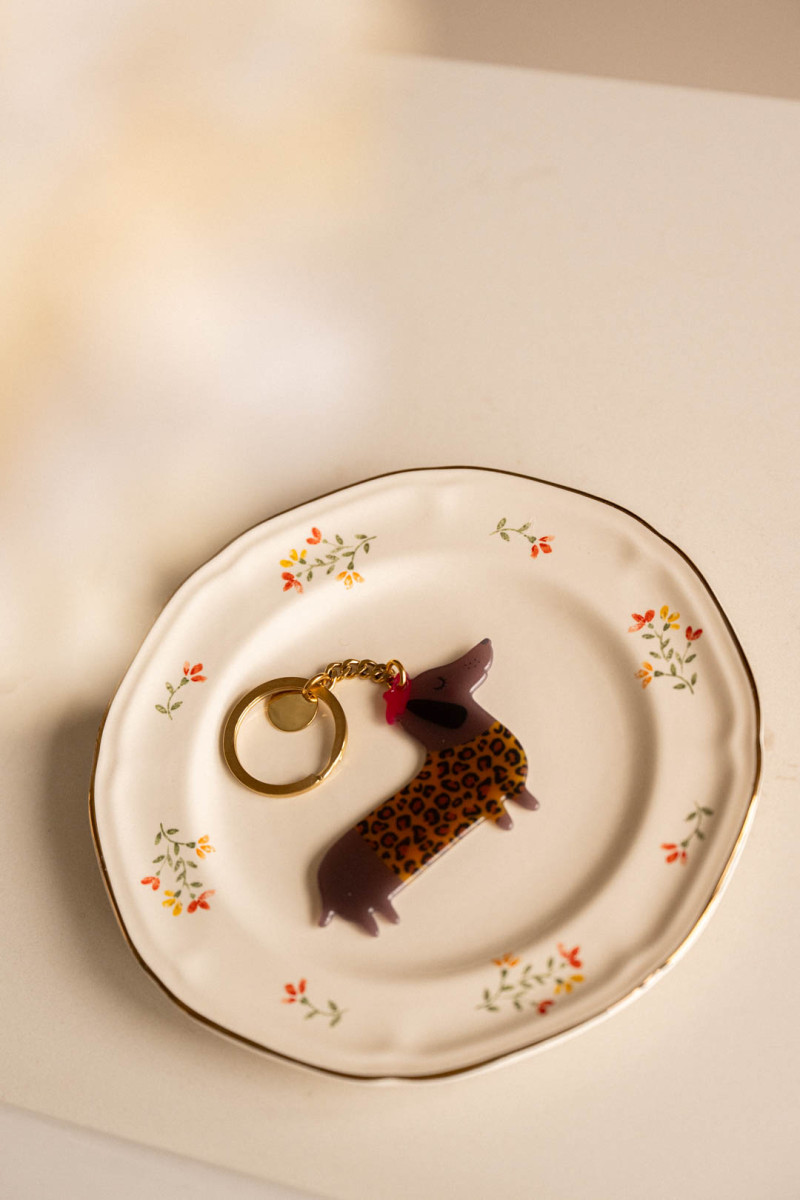 Boutique Libertie PORTE CLE TECKEL